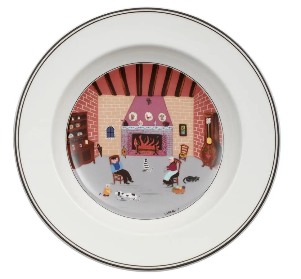 Villeroy&Boch Design Naif Syvä lautanen 21cm Fireplace