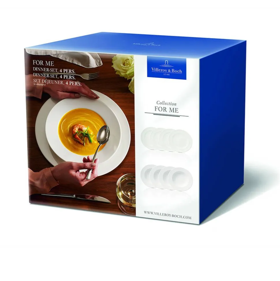 Villeroy&Boch For Me Ruoka-astiasto 4 hlö