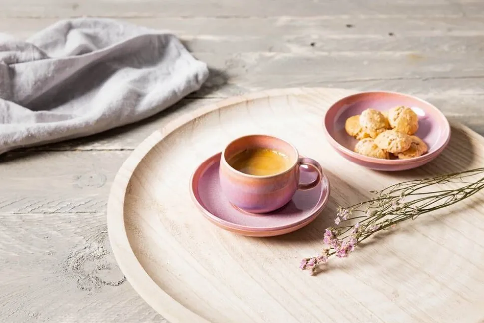 Villeroy&Boch Like Perlemor Espressokupin alunen 12cm Coral