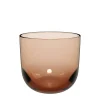 Villeroy&Boch Like Vesilasisetti 9x8 cm 0,28l Clay 2-os.