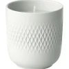Villeroy&Boch Manufacture Collier Blanc tuoksukynttilä 8,5x8,5x9 cm 0,28l Carre Mystery
