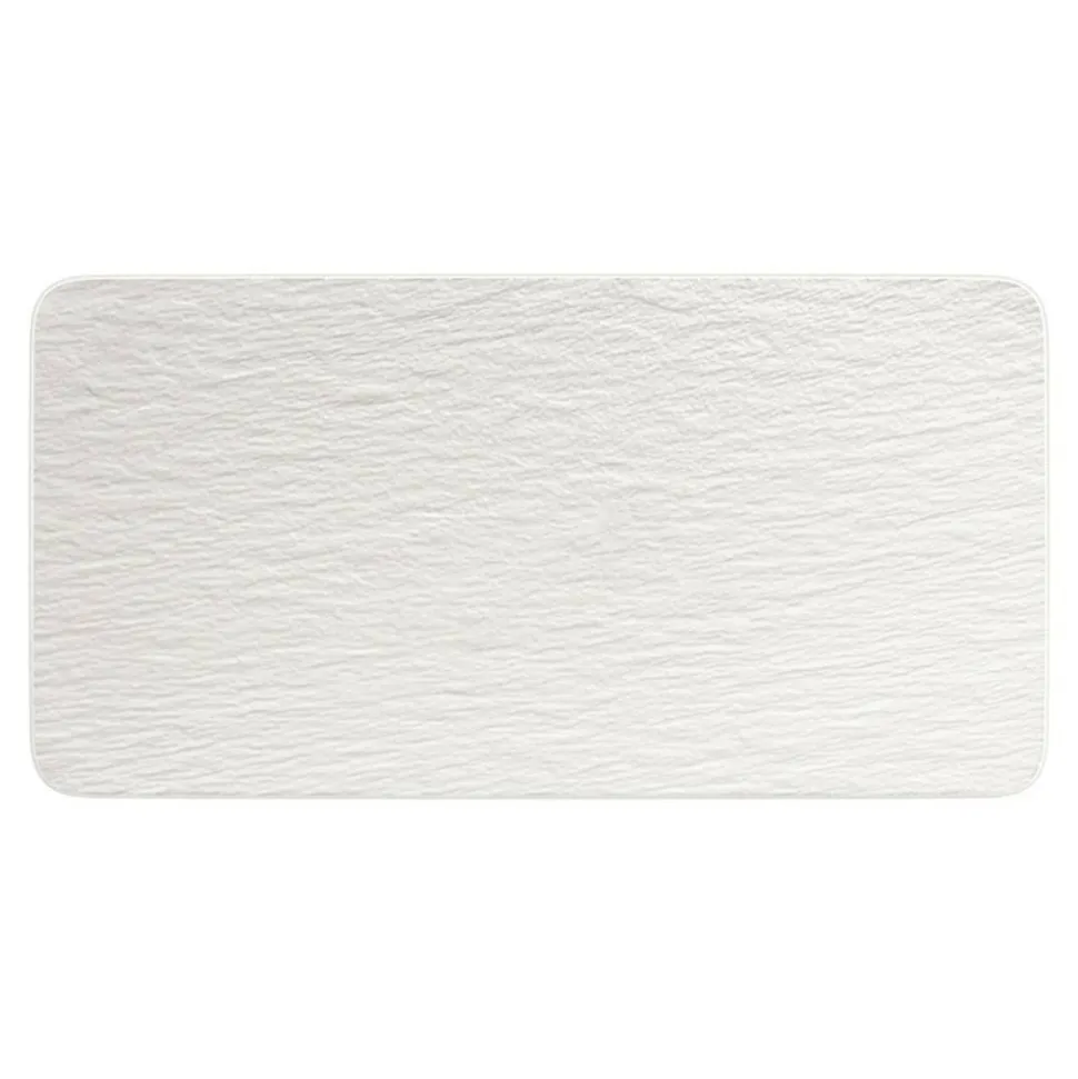 Villeroy&Boch Manufacture Rock Tarjoilulautanen 35x18x1 cm valkoinen
