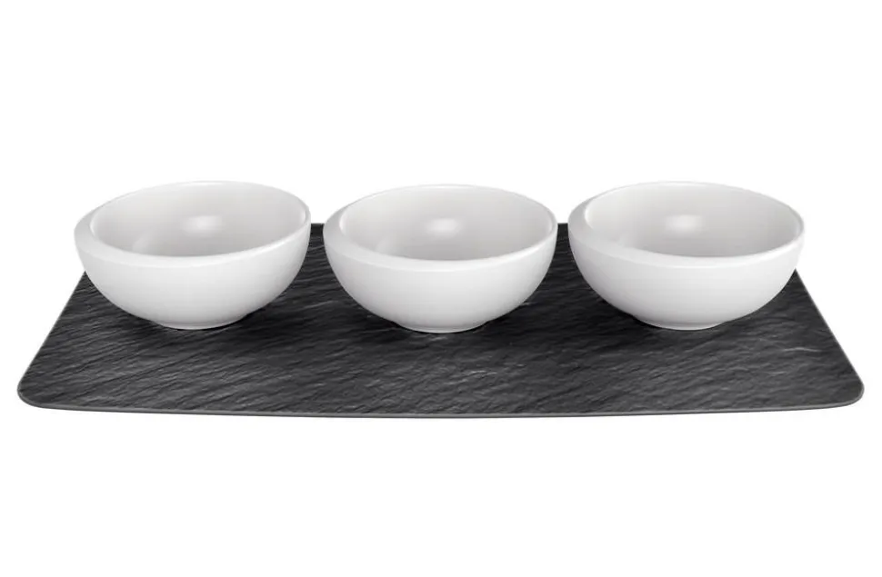 Villeroy&Boch NewMoon dippikulhosetti 4-os.
