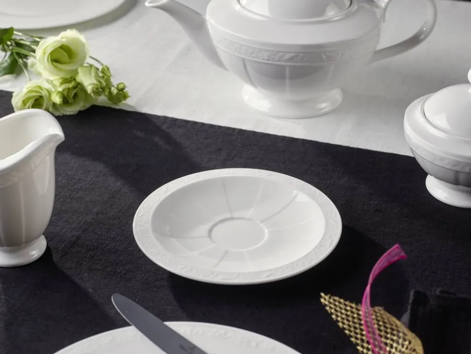 Villeroy&Boch White Pearl Kahvi-/teekupin alunen 16cm