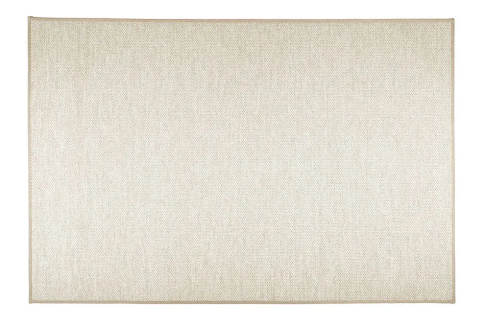 VM-Carpet Aho 72 beige, kapea pellavakantti 133*200 cm