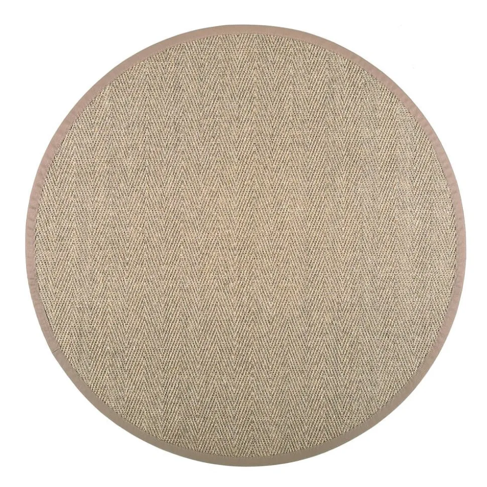 VM-Carpet Barrakuda 9307 natur, Ø 200 cm, kantti 25