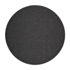 VM-Carpet Esmeralda 79 musta, Ø 133 cm, kantti 020 B
