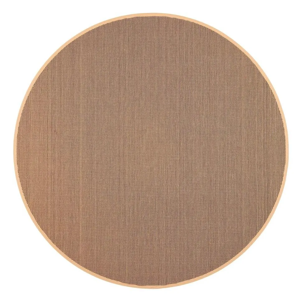 VM-Carpet matto Havu ø 200 cm 79 natur/musta