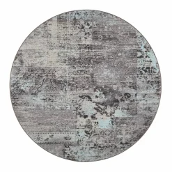 VM-Carpet matto Rustiikki ø 240 cm 32 turkoosi