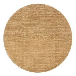 VM-Carpet matto Sametti ø 160 cm 246 keltainen