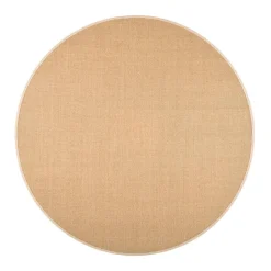 VM-Carpet matto Sisal Ø 200 cm beige-harmaa