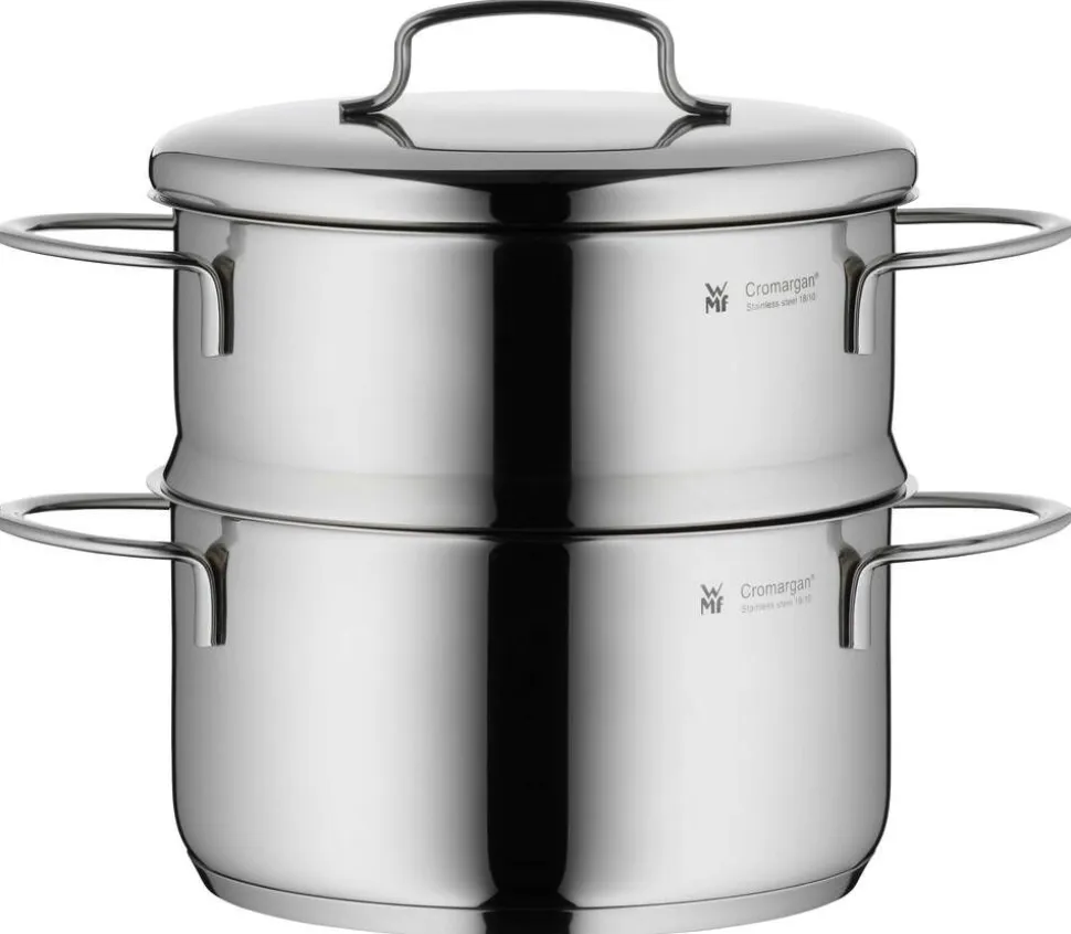 WMF Mini kattila 1,5 L höyrytyskorilla ja kannella